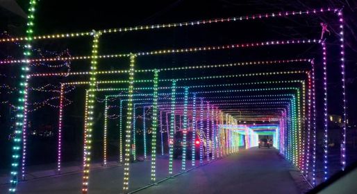 Nebraska Christmas Lights Show | Lincoln Drive-Through Light Show